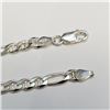 Image 3 : Silver Bracelet (~Size 7)(Ring is resizable for $40) (~length 8.5 inches), Suggested Retail Value $1