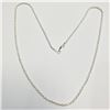 Image 1 : Silver Necklace (~Size 0) (~weight 6.5g), Suggested Retail Value $100