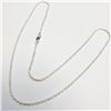 Image 2 : Silver Necklace (~Size 0) (~weight 6.5g), Suggested Retail Value $100