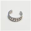 Image 1 : 10K White Gold Toe Ring (~Size 0) (~length 0 inches), Suggested Retail Value $300