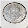 Image 1 : Silver Canadian 50 Cents 1951 Coin (~Size 0) (~length 0 inches) (~weight 11.5g), Suggested Retail Va