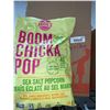 Image 1 : CASE LOT - Boom Chicka Pop Sea Salt Popcorn 6x163g