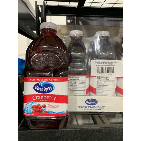 CASE LOT - Ocean Spray Cranberry Cocktail 8x60Oz