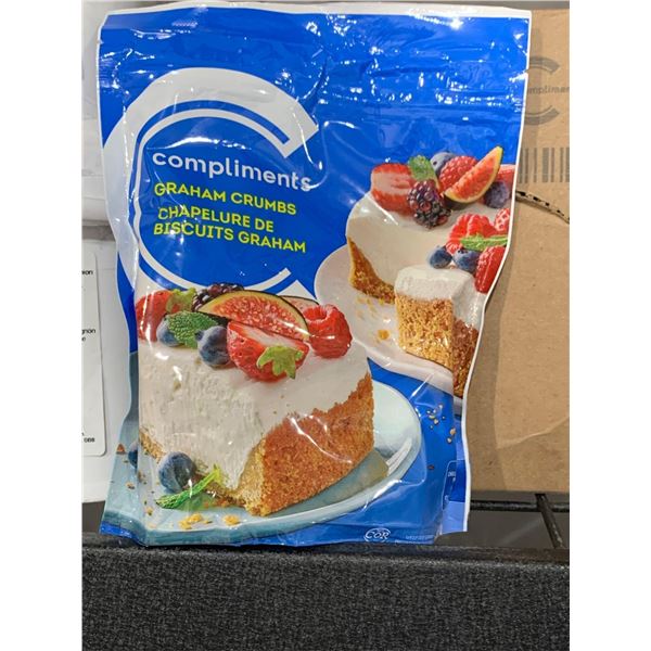 CASE LOT - Compliments Graham Crumbs 12 x 400g