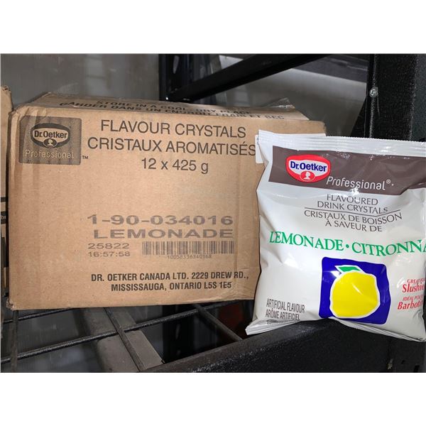 CASE LOT - Dr.Oetker Professional Flavor Crystals Lemonade 12x425g