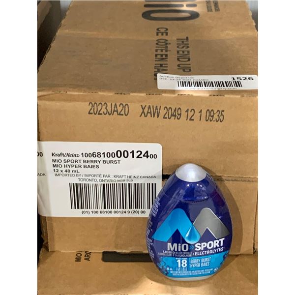 CASE LOT - Mio Sport Berry Burst 12 x 48ml