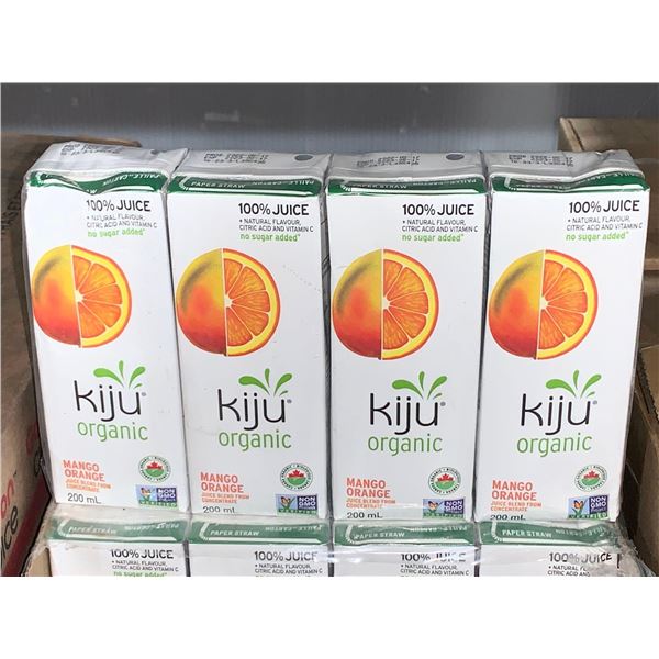 CASE LOT - Kiju Organic Mango Orange Juice Blend 8x4x200ml