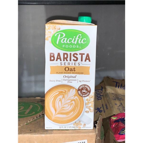 CASE LOT - Pacific Barista Series Oat Plant-Based Beverage 12x32fl oz