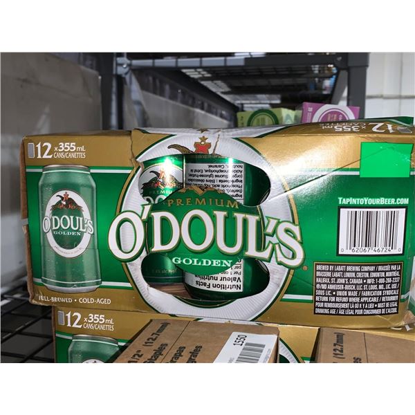 CASE LOT - O'Doule's Golden 12 x 355ml