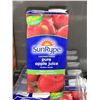 Image 1 : CASE LOT - SunRype Unsweetened Pure Apple Juice 12 x 1L