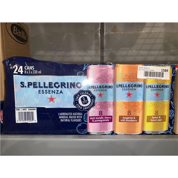CASE LOT - S.Pellegrino Essenza 3 Flavor 24 cans
