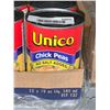 Image 2 : Case Lot - Unico Chick Peas No salt added 540ml x 12