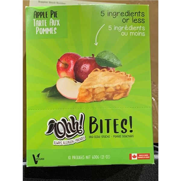 Case Lot - OHH! Bites! Apple Pie Snack 60 pieces