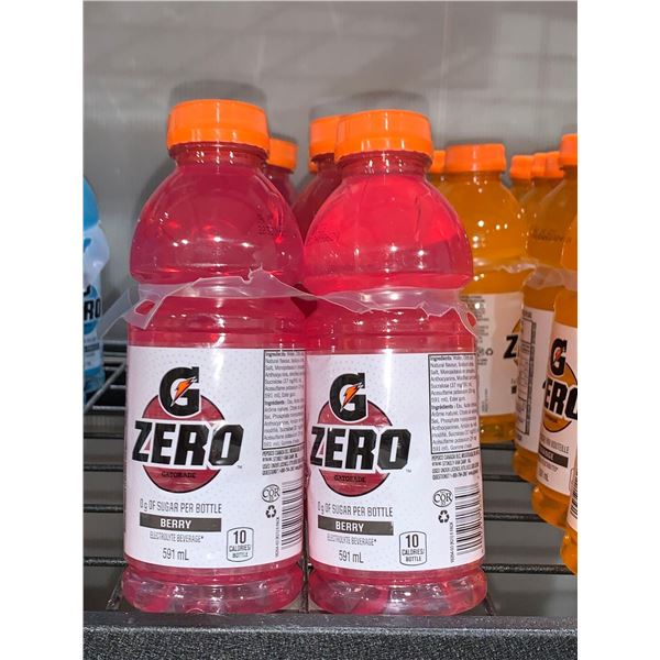 Case Lot - G Zero Sugar Free Berry Flavor 12 x 591ml