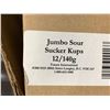 Image 2 : Case Lot - Koala Kup Jumbo Sour Suckers 140g x 12