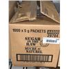 Image 1 : Case Lot - Sugar in the Raw 1000 x 5g packets
