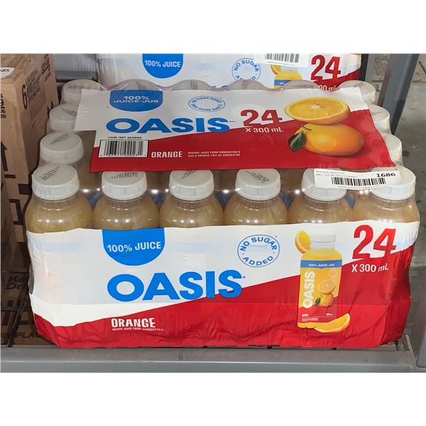 Case Lot - Oasis 100% Orange Juice 24 x 300ml
