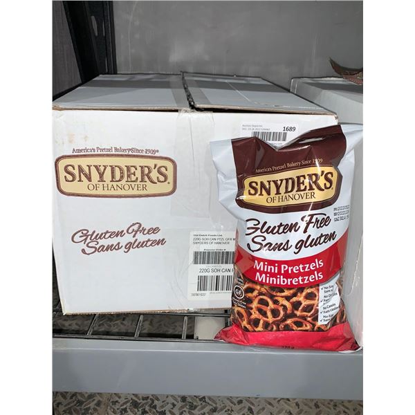 Case Lot - Snyder's Gluten Free Mini Pretzels 12 x 220g