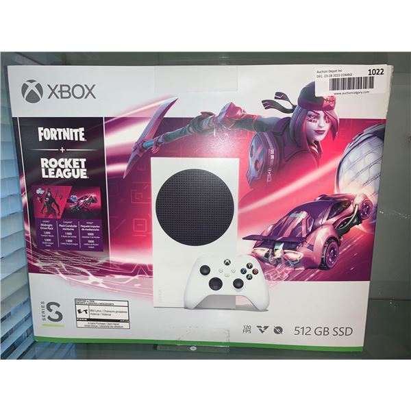 XBOX Series S Model 1883 - 512GB SSD Game System