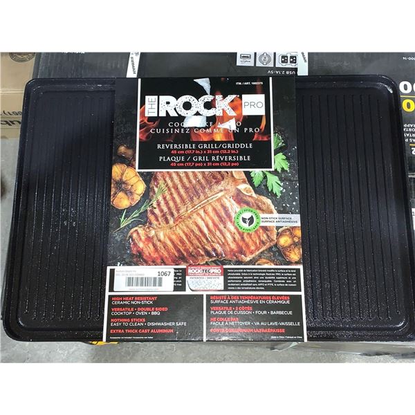 NEW The IRock Pro  Reversible Grill 17.7in x 12.2"