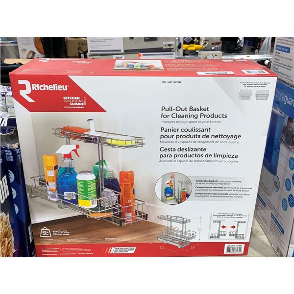 Richelieu Pull-Out Basket for Cleaning Products