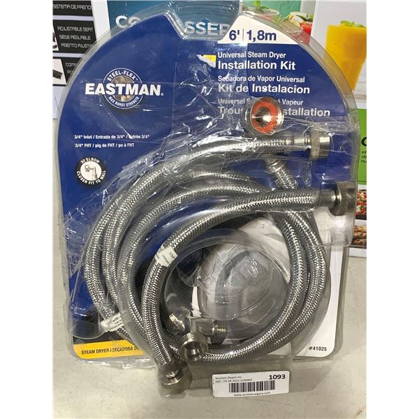 Eastman Universal Steam Dryer Installation Kit 6"  3/4:Inlet