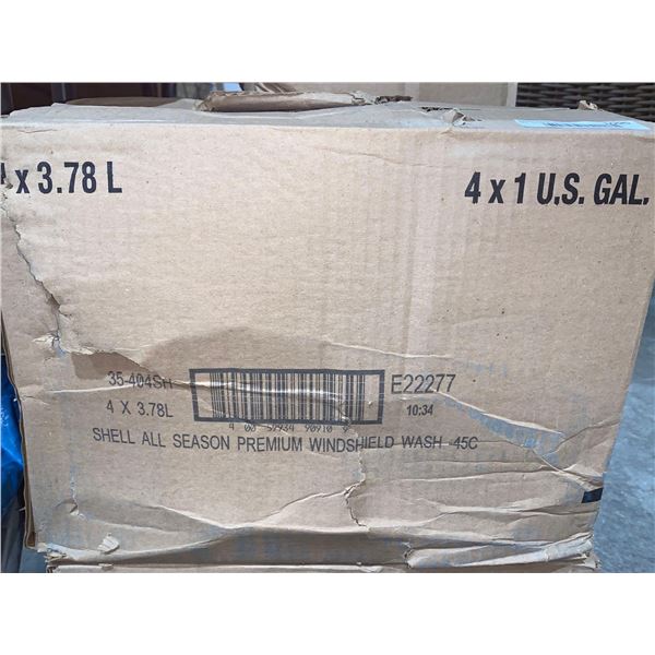 Shell All Season Premium Windshield Washer Fluid 45C 4 x 3.78L