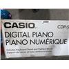 Image 3 : Casio Ultra Compact 88 Note Digital Piano with Bench with Bench Seat.