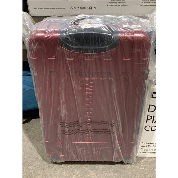 NEW Swiss Gear SW16778 Oxblood   Tyak Collection Large with retractable Handle