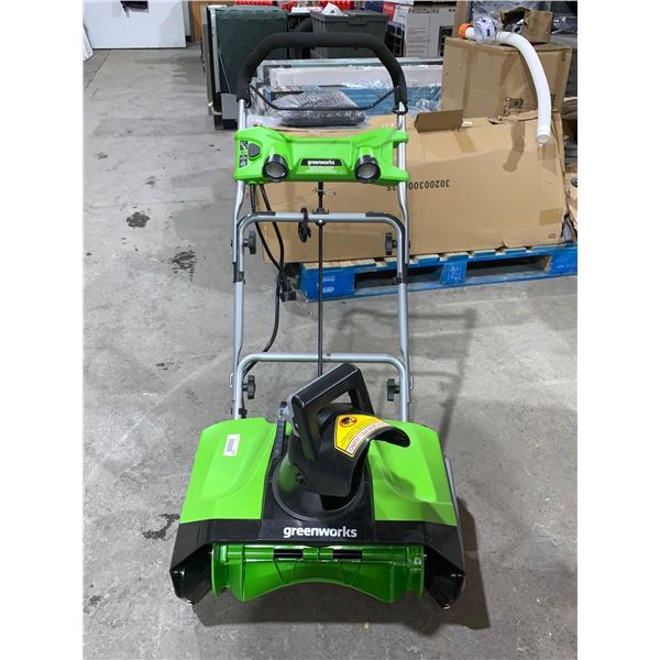 NEW GreenWorks 120 Volt 13 amp Snow Thrower