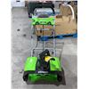 Image 1 : NEW GreenWorks 120 Volt 13 amp Snow Thrower