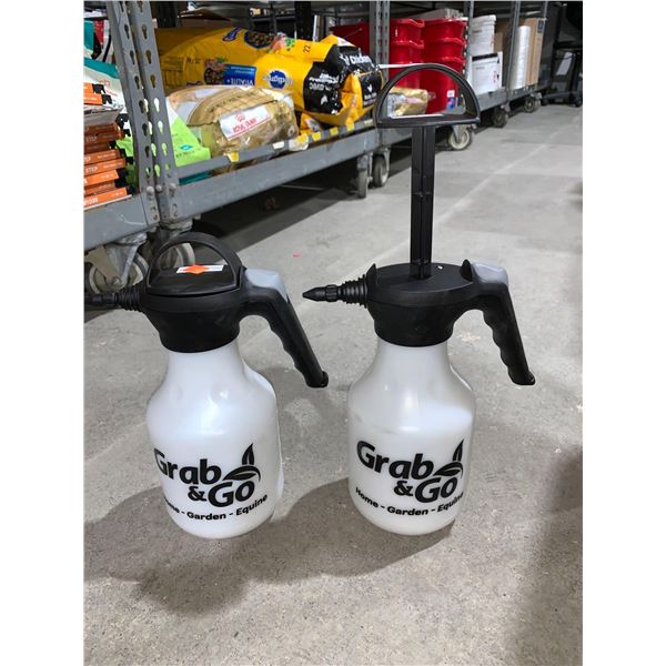 Grab & Go Home - Garden - Equine Hand Pressurized Spray Bottle Lot of 2