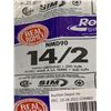 Image 2 : Real Romex NMD90 14/2 with Ground 300Volts 98.4FT/PI Loomex House Wire