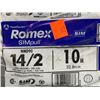 Image 2 : Real Romex NMD90 14/2 with Ground 300Volts 32.8FT/PI Loomex House Wire