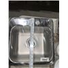 Image 5 : Stainless Steel Sink Base 15 x 15 x 5"deep