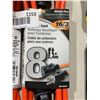 Image 2 : NEW Power Zone Outdoor Cord Medium Duty 8ft  16/3 13amps LOT of 2
