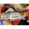 Image 2 : NEW Power Zone Outdoor Cord Medium Duty 16/3 10amps