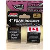Image 2 : Lot of 3 Bennett 4" Foam Roller Brushes