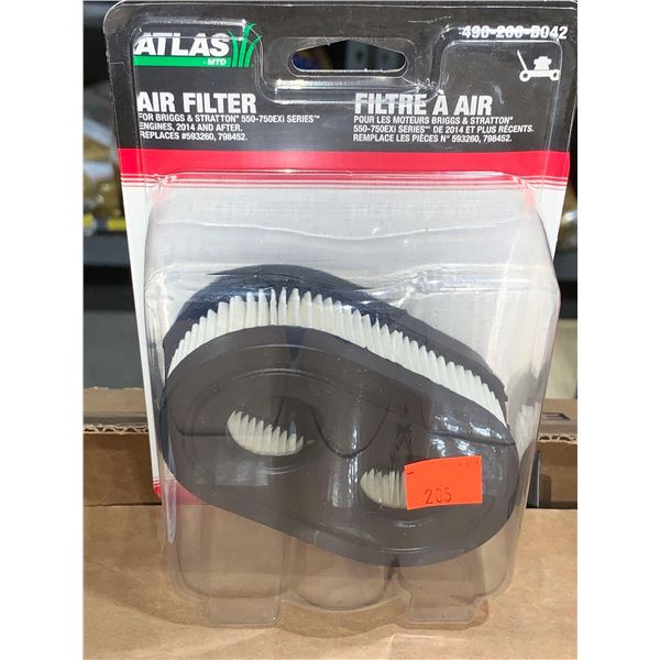 Atlas Briggs & Stratton Compatible Replacement Air Filter x12