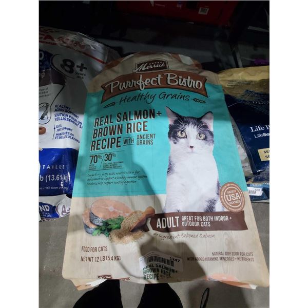 Purrfect Bistro Real Salmon + Brown Rice Recipe Cat Food (12LB)