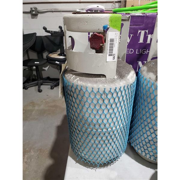 Tall Grey Returnable Auto Refrigerant Tank