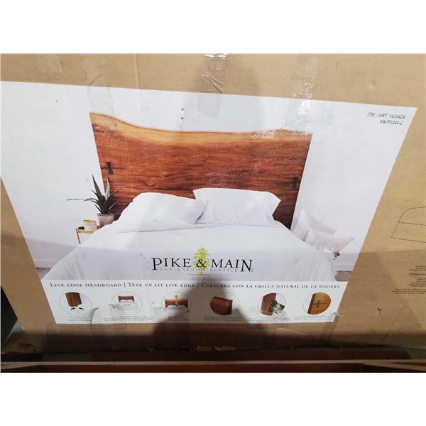 Pike And Main Live Edge Headboard