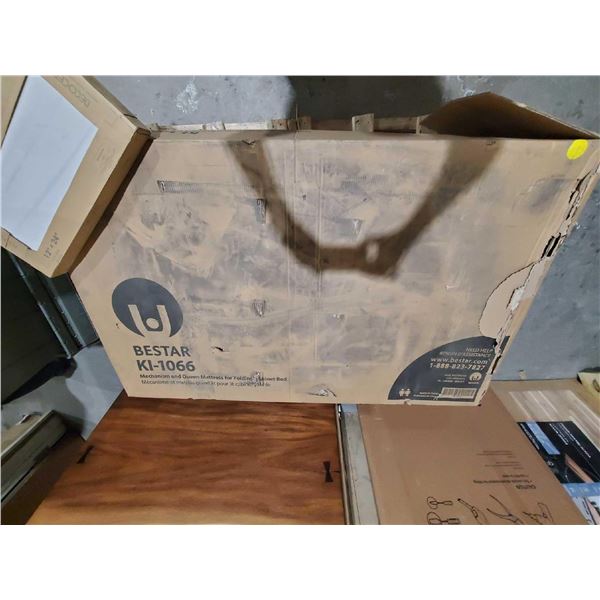 Bestar Mechanism and Queen Mattress For Folding Cabinet Bed - Color Unknown