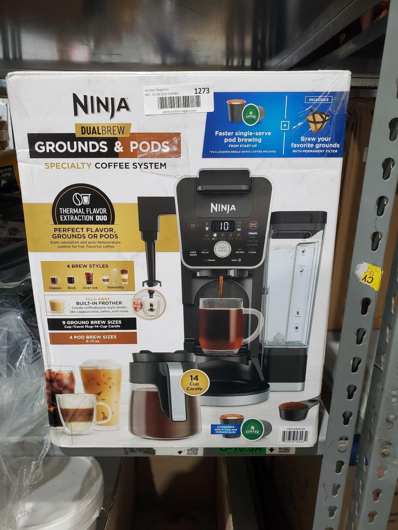 Ninja Grounds & Pods Coffee System