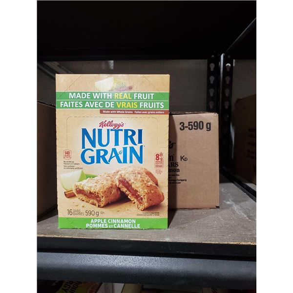 Nutri-Grain Apple Cinnamon Breakfast Bars 3x590g