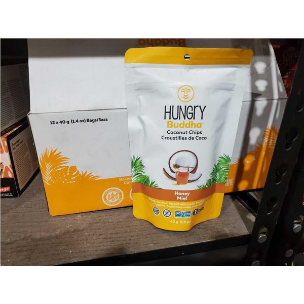 Hungry Buddha Honey Coconut Chips 12x40g