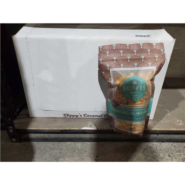 Skippy's Chocolate Sea Salt Caramel Popcorn 18X 225g