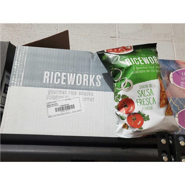 Riceworks Gourmet Rice Snacks - Salsa Fresca 12x155g