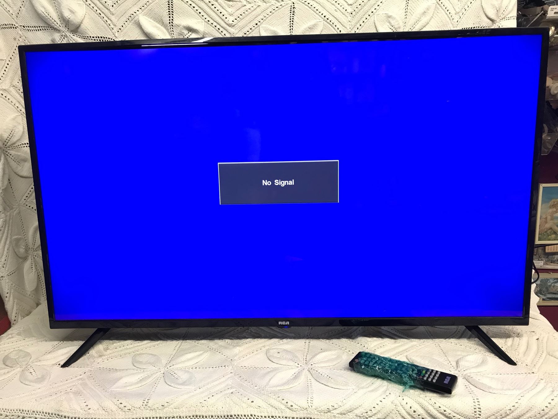 RCA ULTRA HD 43 TV WITH REMOTE WORKS GREAT Cornerbids rca-ultra-hd-43-tv-with-remote-works-great-cornerbids