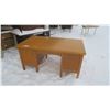 Image 3 : Dual Pedestal Wood Desk - 34x60x32H"
